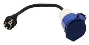 REDUCTION ADAPTER 230V 16-32A