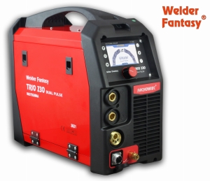 SEMI-AUTOMATIC WELDING MACHINE TRIO DUAL PULSE 230A MIG/MAG/TIG/MMA WELDER FANTASY 