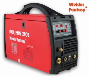 SEMI-AUTOMATIC WELDING MACHINE POLIMIG 210 MIG/MAG /TIG /MMA WELDER FANTASY 