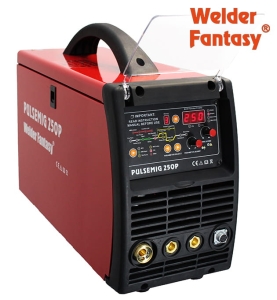 SEMI-AUTOMATIC WELDING MACHINE PULSEMIG 250P MIG/MAG/TIG/MMA WELDER FANTASY 