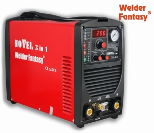 INVERTER WELDING MACHINE NOVEL 200 TIG/MMA/PLAZMA WELDER FANTASY