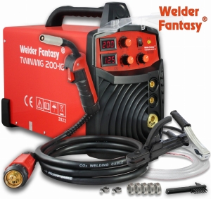 SEMI-AUTOMATIC WELDING MACHINE TWINMIG 200 MIG/MAG/MMA WELDER FANTASY 