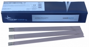 BOHLER MMA RUTILE CHROME-NICKEL ELECTRODE 316L 3.2x350MM