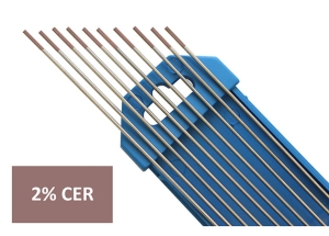 TIG TUNGSTEN ELECTRODE WC20 GREY 2.0 x 175 mm
