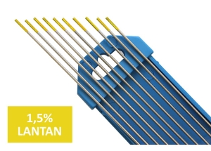 TIG TUNGSTEN ELECTRODE WL15 GOLD 3.2 x 175 mm