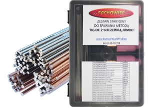 TIG DC WELDING STARTER KIT JUMBO LENS