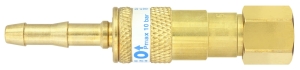 QUICK COUPLING FOR REGULATOR OXYGEN 6MM