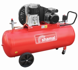 PISTON COMPRESSOR SHAMAL CM390/200 2.2kW 230V