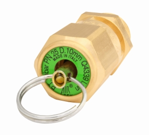 AIR SAFETY VALVE 10 BAR 3/8"EXT.