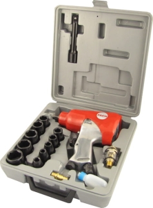 PNEUMATIC IMPACT WRENCH FACH 1/2" + IMPACT SOCKETS
