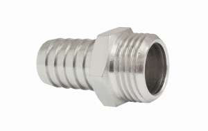 HOSE TAIL 16MM 1/2" EXTERNAL THREAD