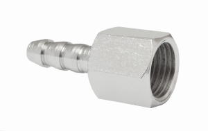 HOSE TAIL 6MM 1/4" INTERNAL THREAD