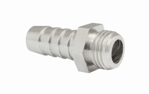 HOSE TAIL 10MM 1/4" EXTERNAL THREAD 