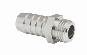 HOSE TAIL 12MM 1/4" EXTERNAL THREAD