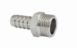 HOSE TAIL 10MM 3/8" EXTERNAL THREAD