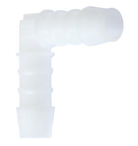 PLASTIC HOSE CONNECTOR 10MM ELBOW