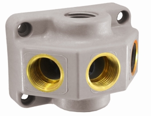 VP POLIAMIDE WALL BOX 1x3/4" + 3x1/2"