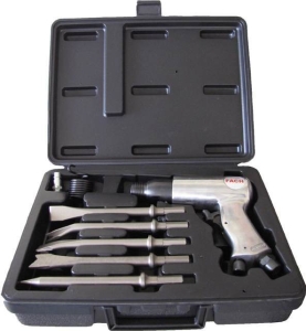 PNEUMATIC IMPACT HAMMER FACH + CHISELS