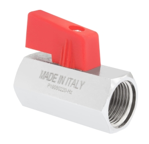 BALL VALVE 3/8"INT. MINI SHORT GRIP