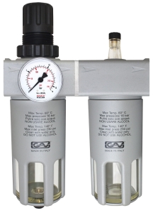 GAV FILTER WITH REDUCER + LUBRICATOR 1" SET