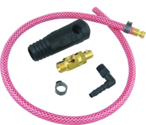 TIG CX90 CURRENT AND GAS CONNECTION 