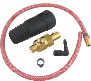 TIG CX80 CURRENT AND GAS CONNECTION