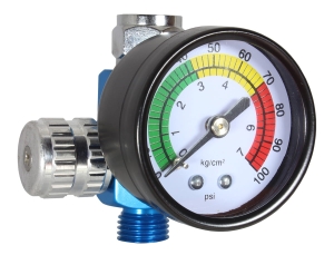 AIR PRESSURE REGULATOR FOR SPRAY GUN