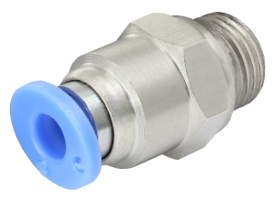 STRAIGHT CONNECTOR 4MM - 1/8"EXT. 