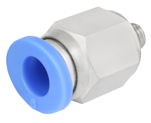 STRAIGHT CONNECTOR 6MM - M5 