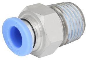 STRAIGHT CONNECTOR 6MM - 1/4"EXT. 