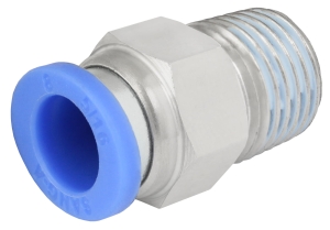STRAIGHT CONNECTOR 8MM - 1/4"EXT. 