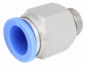 STRAIGHT CONNECTOR 12MM - 1/4"EXT. 
