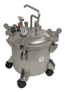 PAINT PRESSURE TANK STAINLESS STEEL 10L 
