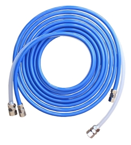 DOUBLE HOSE FOR PAINT PRESSURE TANK 5M 