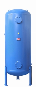 COMPRESSED AIR TANK VERTICAL AP 1500L 11 BAR