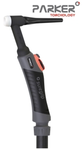 TIG WELDING TORCH PARKER SUREGRIP SGT26 FLEXIBLE 8M 25kΩ