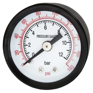 AXIAL PRESSURE GAUGE 1/4" 40MM