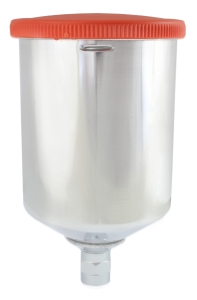 METAL GRAVITY SPRAY GUN CUP "PROFESSIONAL LEADER EXPERT TIGER VINCENT"