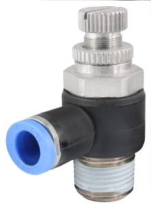 ONE WAY FLOW CONTROL VALVE 8MM - 3/8"EXT.