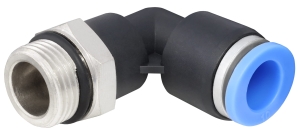 PUSH-IN ELBOW FITTING 10MM - 3/8"EXT. 