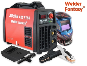  WELDING MACHINE MMA ADORE X180 IGBT WELDER FANTASY WELDING HELMET
