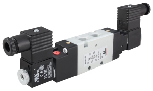 CAMOZZI SOLENOID VALVE BISTABLE 5/2 1/4" 48V AC/24V DC