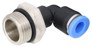 PUSH-IN ELBOW FITTING 6MM - 3/8"EXT. 