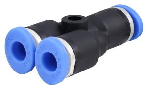 PUSH-IN TEE FITTING 4MM SPLITTER TYPE Y 