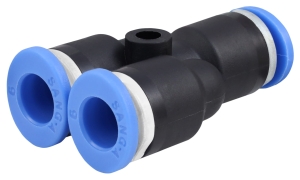 PUSH-IN TEE FITTING 6MM SPLITTER TYPE Y 
