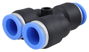 PUSH-IN TEE FITTING 12MM SPLITTER TYPE Y 