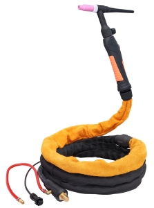 TIG WELDING TORCH SRT SGT26V 4M WITH GAS VALVE