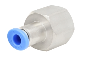 ZŁĄCZE WTYKOWE PROSTE NA WĄŻ 4MM - 1/4"GW 