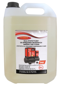 SYNTHETIC OIL FOR SCREW COMPRESSORS - 5l