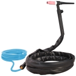 TIG WELDING TORCH SRT SGT17V 4M WITH GAS VALVE